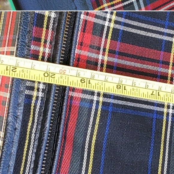 Vintage‎ 1960s plaid carry on suitcase - Picture 8 of 15